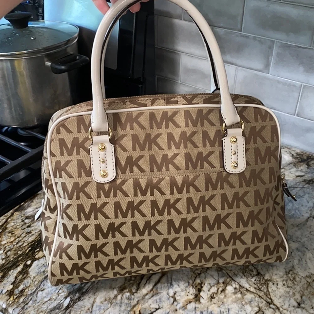 Michael Kors Dome Satchel Shoulder Bag